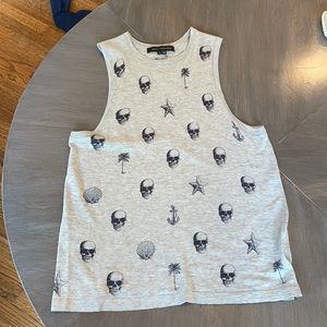Skull Cashmere Tank